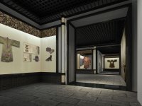 古代服饰博物馆室内展览展示-10