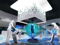 科技金融展馆室内空间展示效果-第1428期