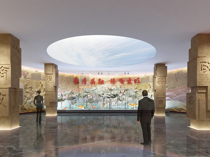 政商展览馆室内展示效果-第1509期