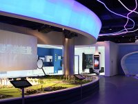 智能电网博览馆室内陈列展示效果-第