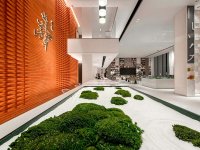 极简红砖格调十足艺术馆室内空间展示效果-1543-04