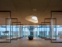 极简先锋艺术馆室内空间展示效果-第