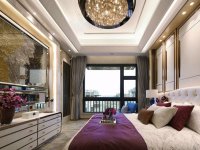 轻奢风格别墅室内装修装饰效果展示-1039-05