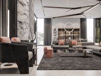 现代风格别墅室内装修装饰效果展示-第1059期