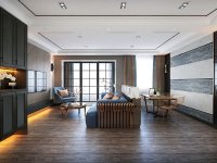 现代风格别墅室内装修装饰效果展示-1069-02