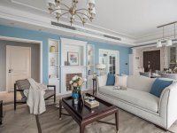 简约现代风格楼中楼室内装修装饰效果-1108-03