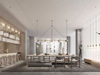 现代风格会所室内装修装饰设计效果-1153-01