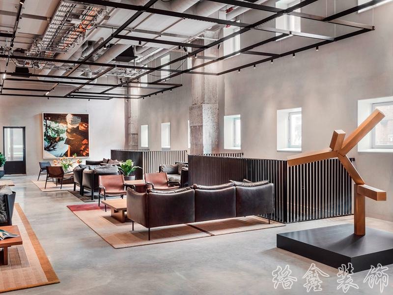 工业风格酒店室内装修装饰设计效果-第1201期