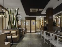 中式风格办公室装修装饰设计效果-1597-03