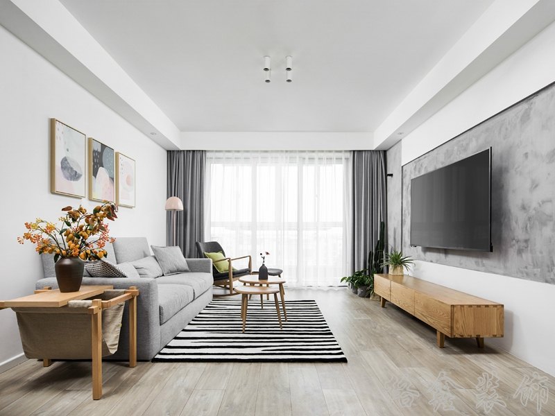 北欧小清新家居装修装饰室内设计效果-A2007