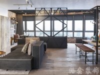 工业风格家居装修装饰室内设计效果-A511-2