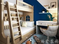 混搭风格家居装修装饰室内设计效果-A623-5