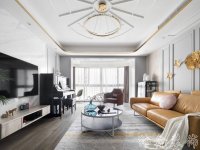 现代风格家居装修装饰室内设计效果-A8048-2