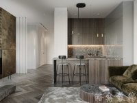 现代风格家居装修装饰室内设计效果-A8054-3