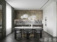 现代风格家居装修装饰室内设计效果-A8054-4