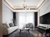 现代风格家居装修装饰室内设计效果-A8067-1