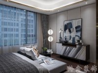 现代风格家居装修装饰室内设计效果-A8097-4