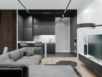 现代风格家居装修装饰室内设计效果-A8112