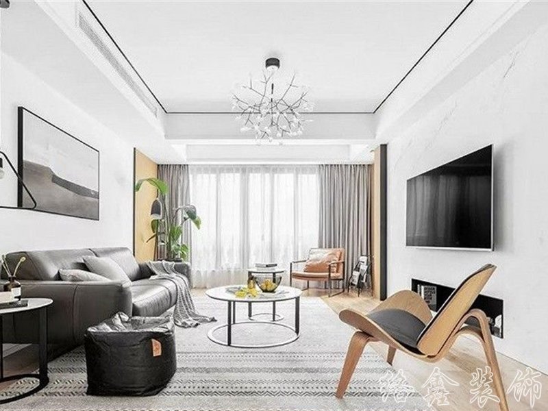 现代简约家居装修装饰室内设计效果-B905