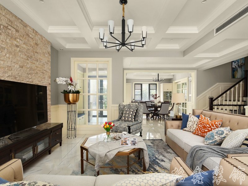 现代简约家居装修装饰室内设计效果-B930