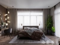 现代轻奢家居装修装饰室内设计效果-D209-5