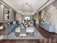 现代轻奢家居装修装饰室内设计效果-D219-2