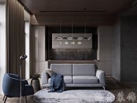 现代清新家居装修装饰室内设计效果-E307-3