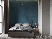 现代清新家居装修装饰室内设计效果-E307-5