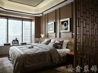 中式风格家居装修装饰室内设计效果-H808-5